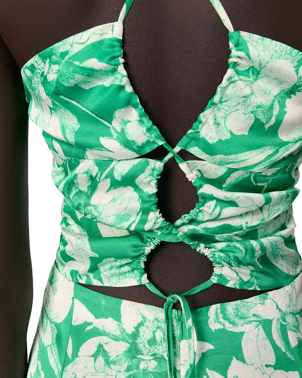 Patterned Maxi Dress - 4