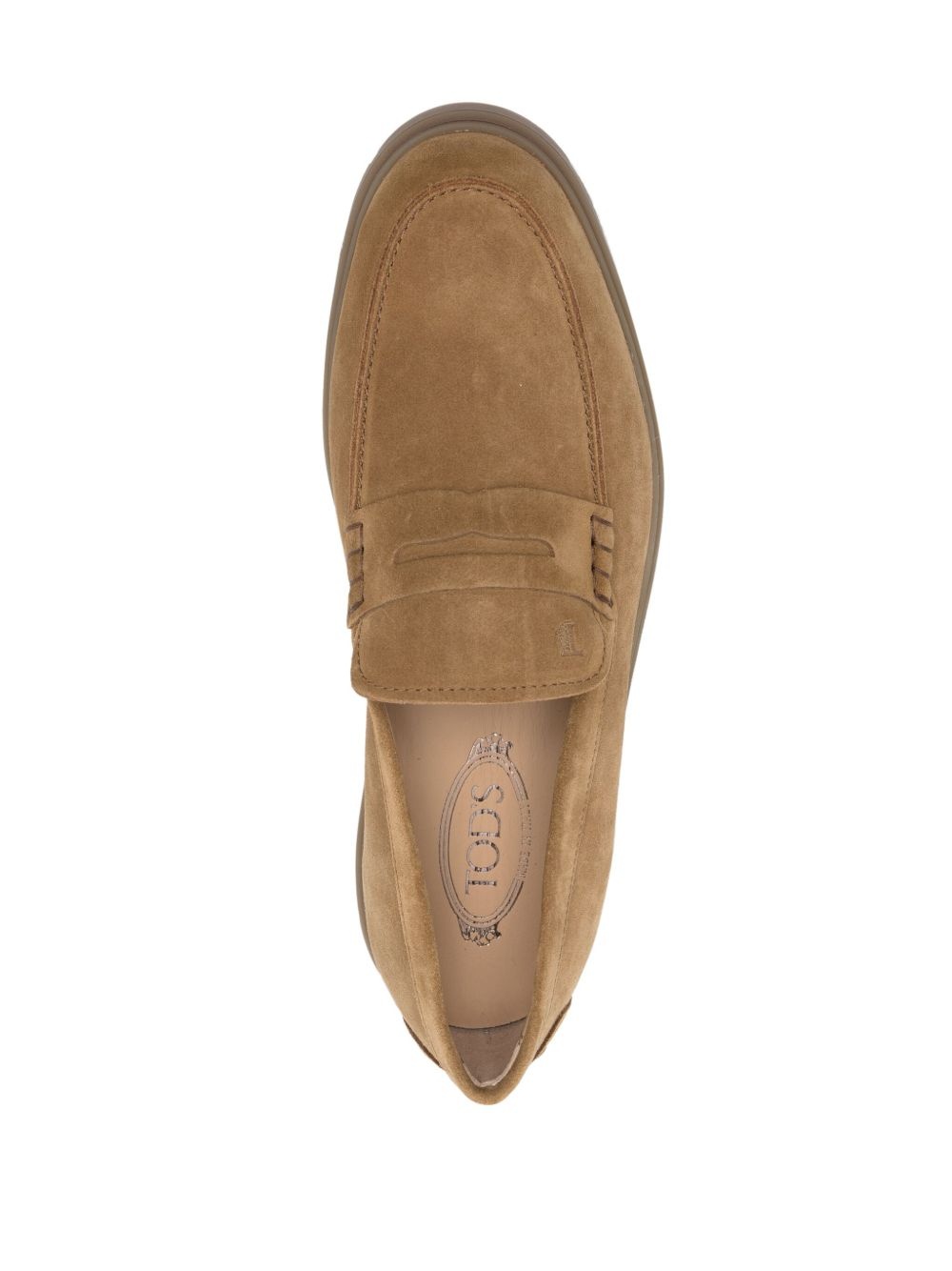 Ibrido tonal-stitching loafers - 4