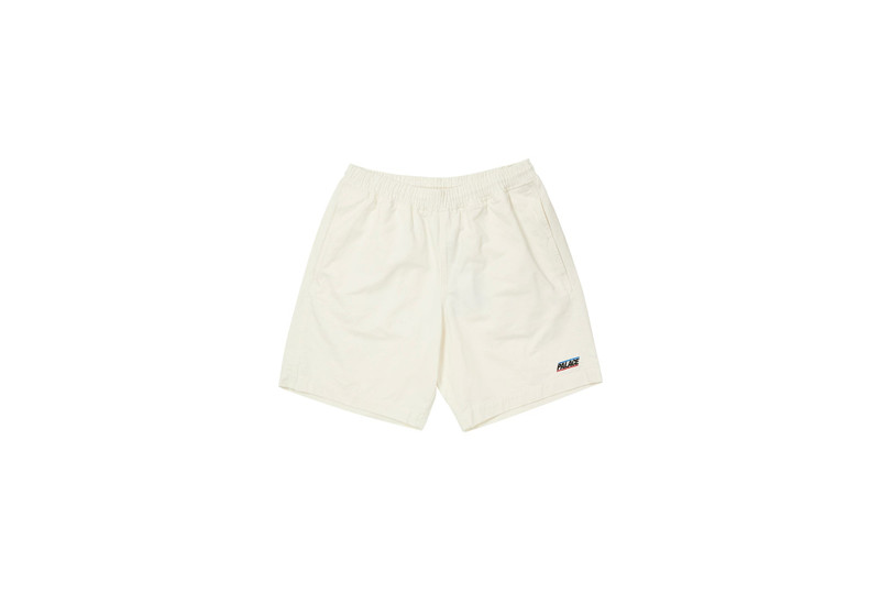 BASICALLY A WASHED COTTON SHORT WHITE 1