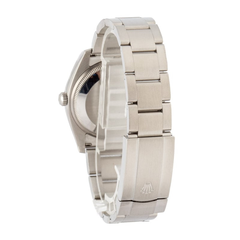 Rolex Oyster Perpetual 34 Ref 114200 White Grape Dial - 3