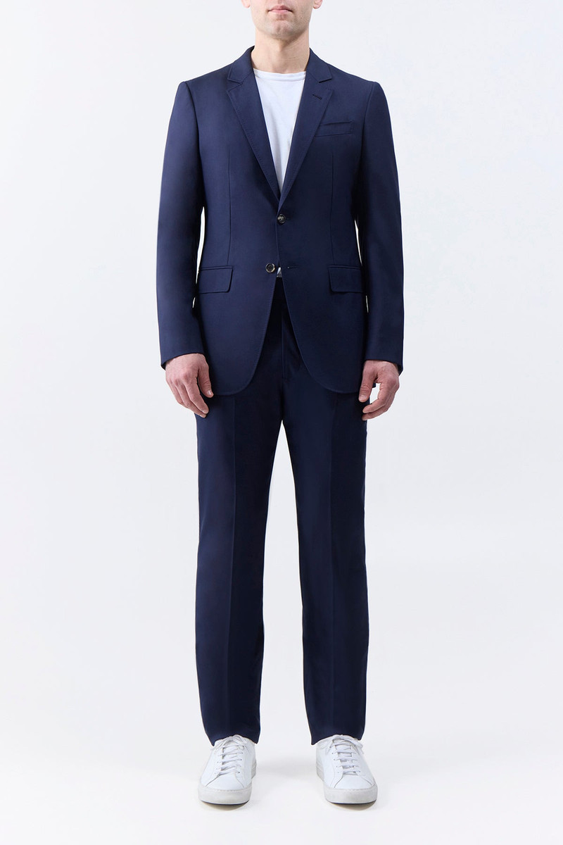 GABRIELA HEARST Irving Jacket in Dark Navy Wool outlook
