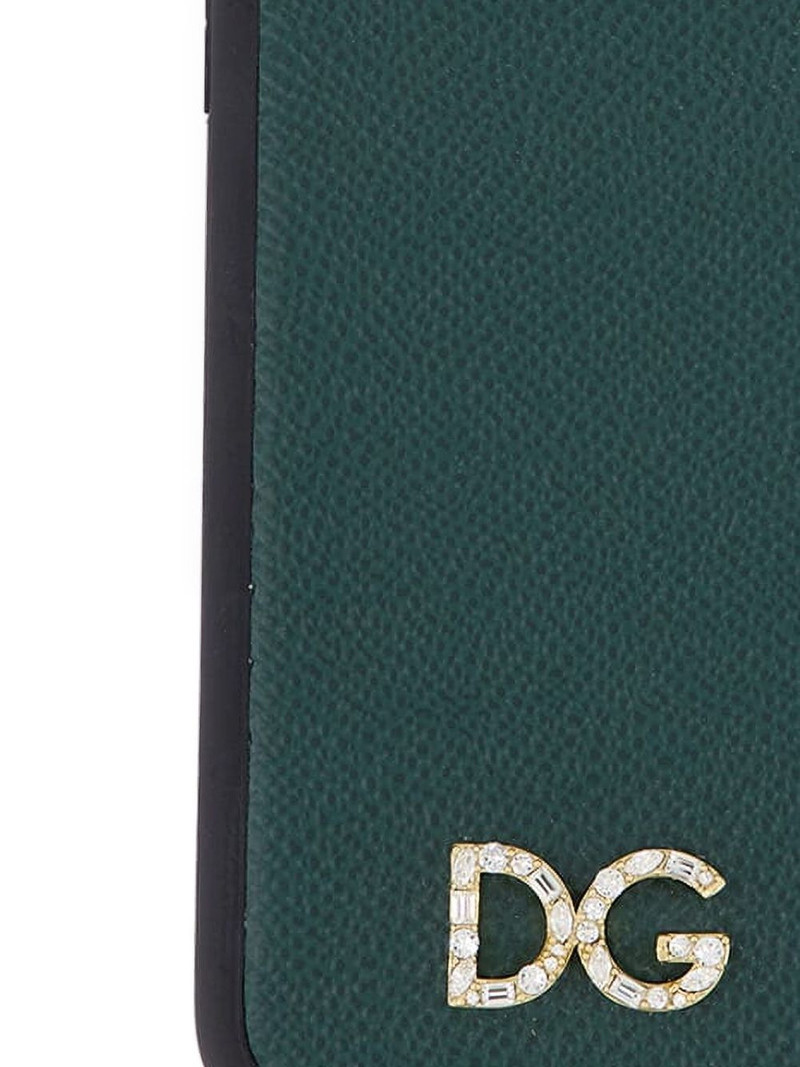 crystal-embellished leather X-XS iPhone cover 3