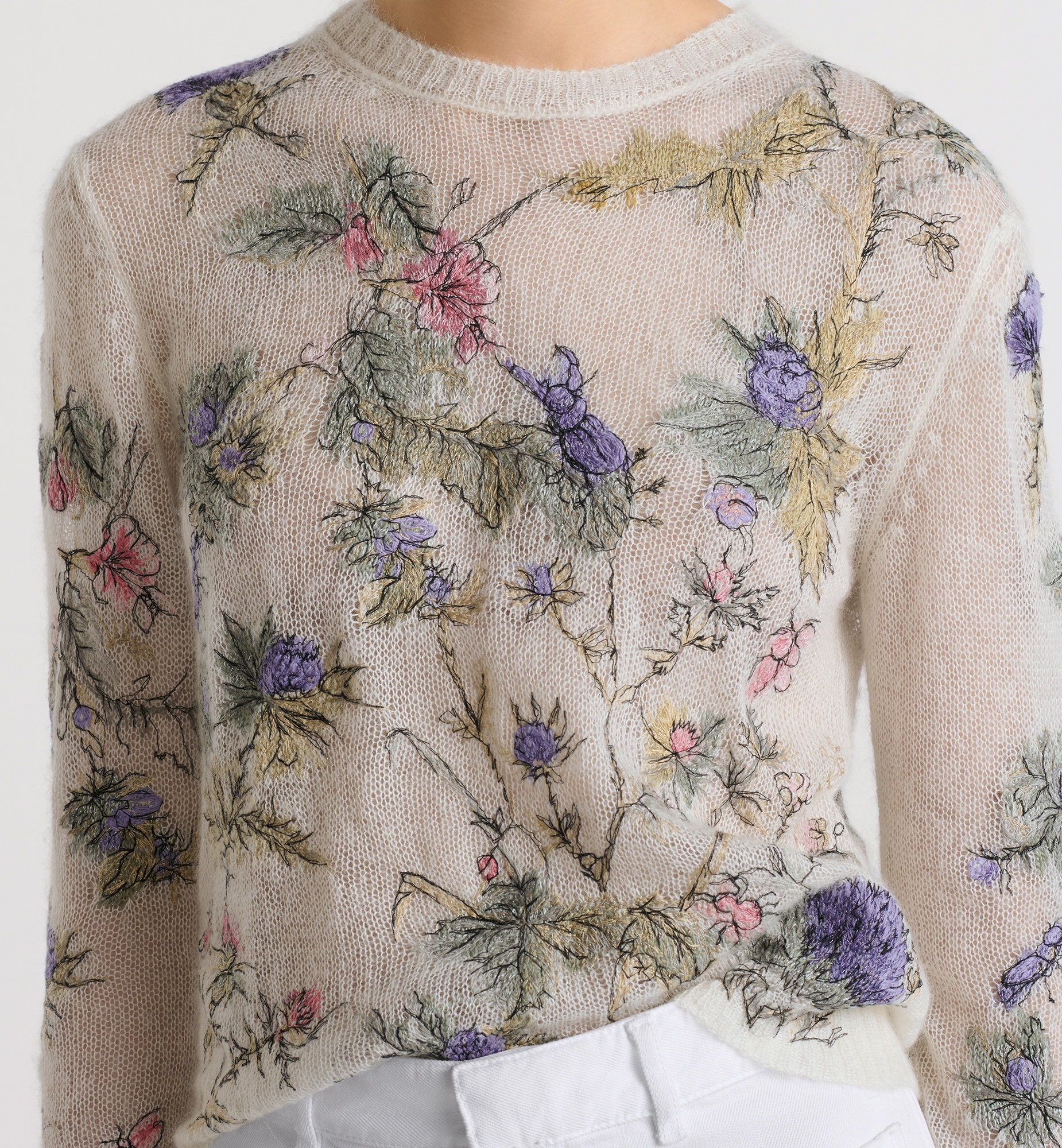 Embroidered Sweater - 3
