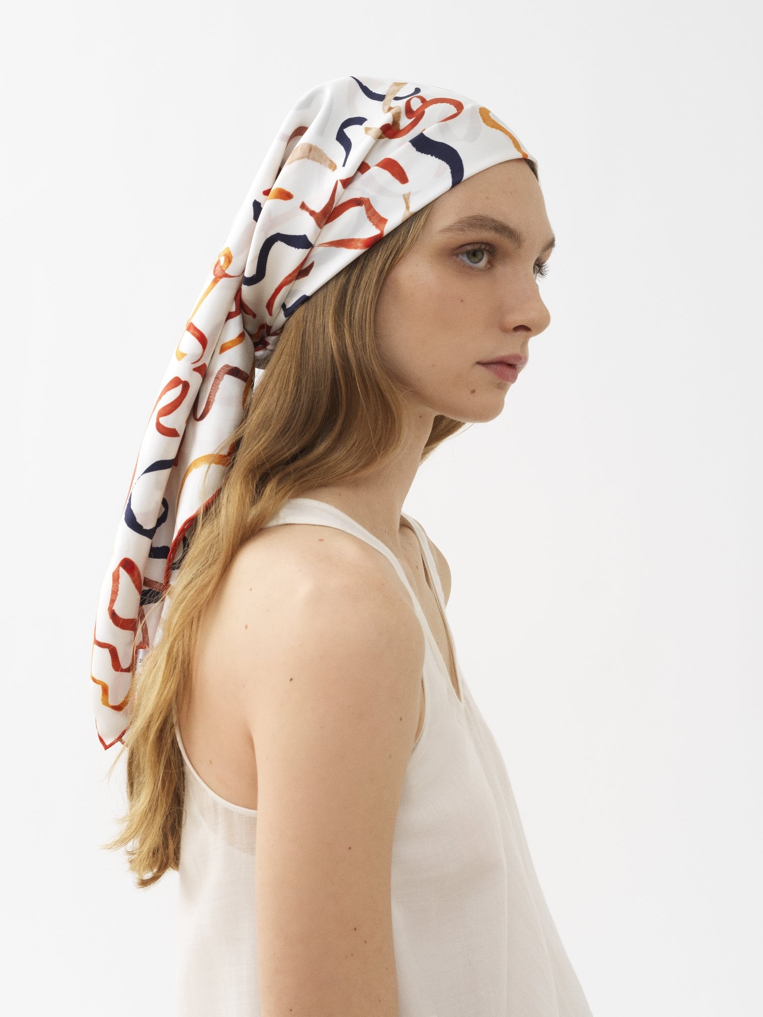 MULTICOLOR RIBBONS SCARF - 1