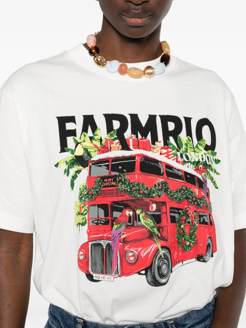 Farm Rio Bus-graphic T-shirt 4