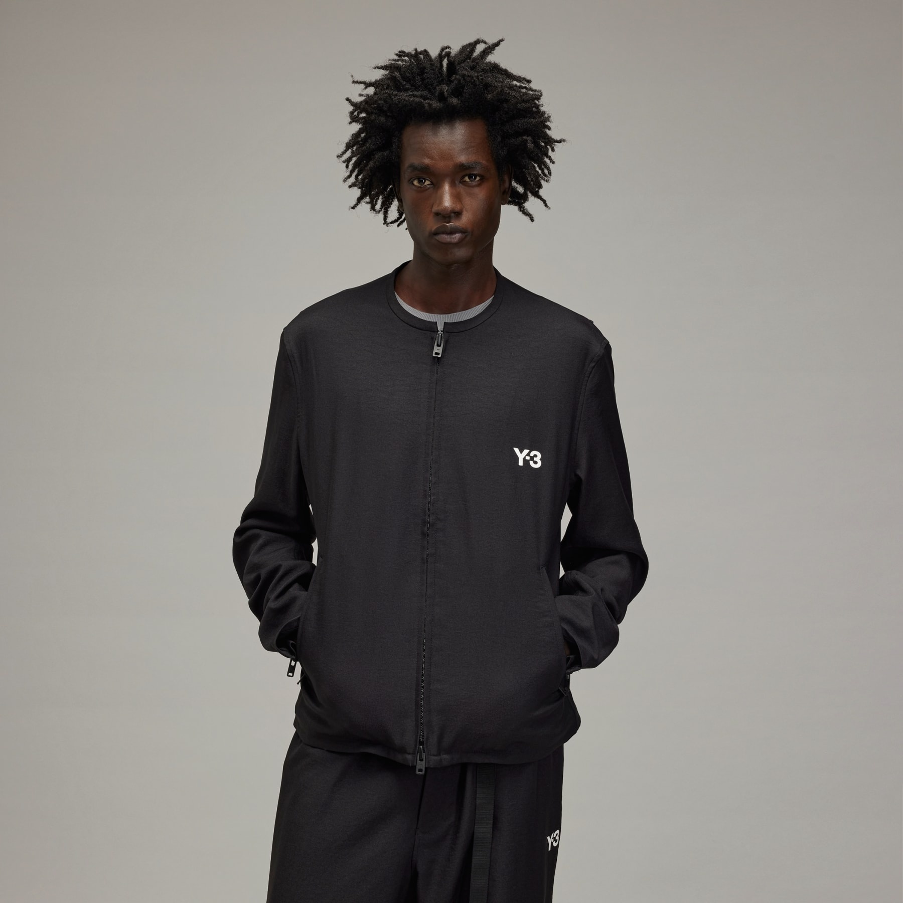 Y-3 Mesh 3-Stripes Track Top - 2