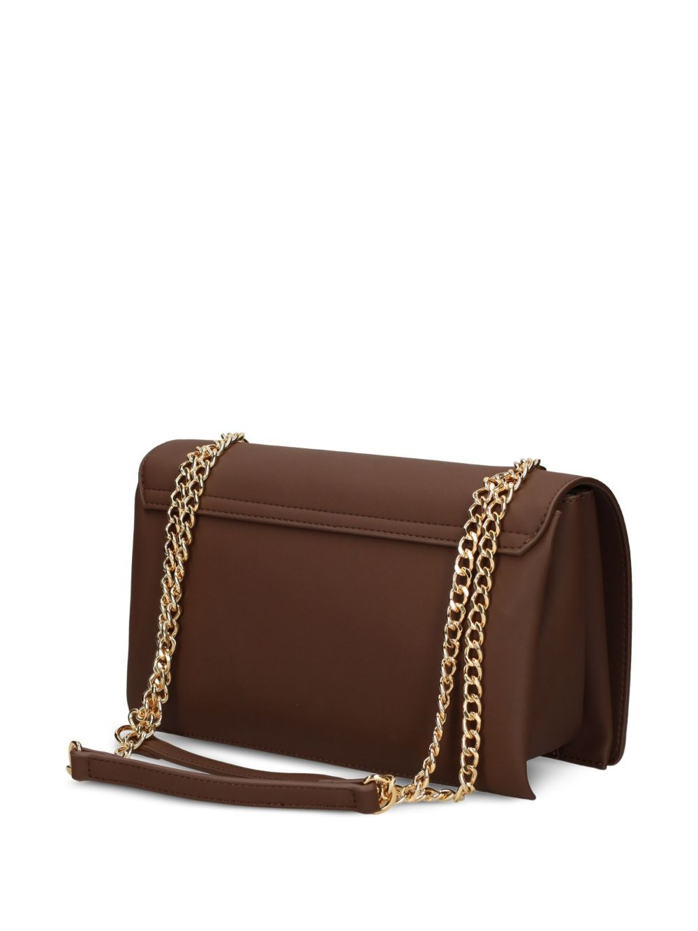 logo-plaque chain-strap cross body bag - 4