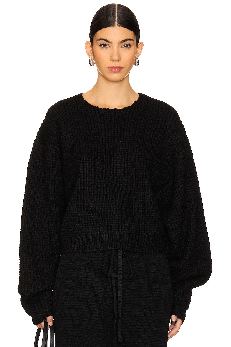 Cropped Crewneck Sweatshirt - 1