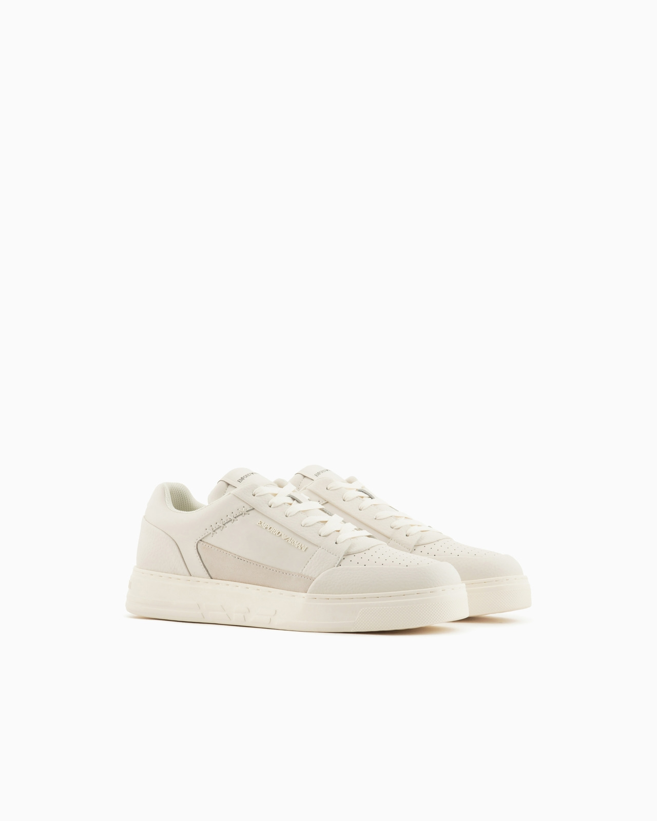 ASV regenerated-leather sneakers with stitching details - 2