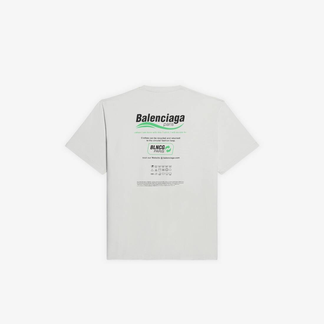 Dry Cleaning Boxy T-shirt  in White - 2