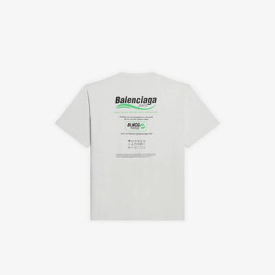 BALENCIAGA Dry Cleaning Boxy T-shirt  in White outlook