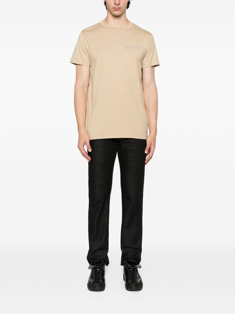 Balmain logo-detail cotton T-shirt outlook