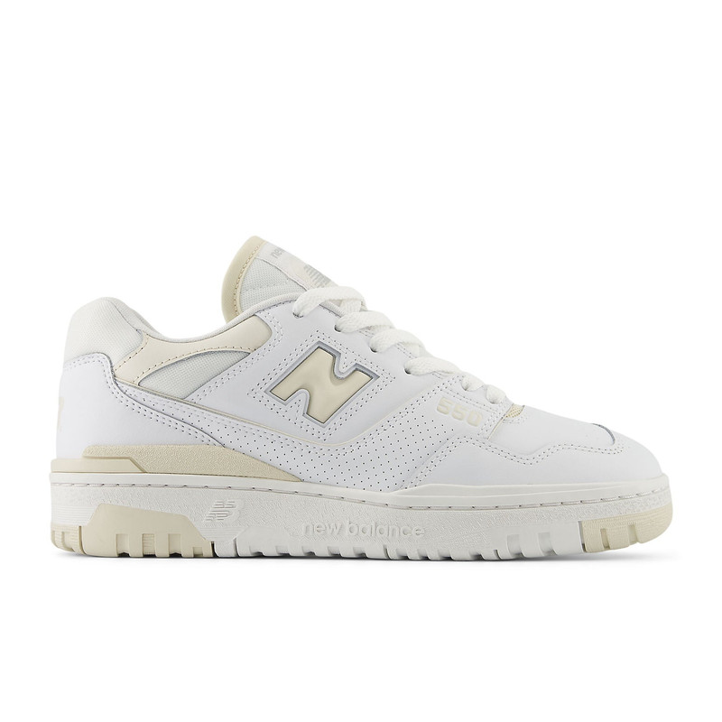New Balance (WMNS) New Balance 550 Skate Shoes 'White Yellow' BBW550BK outlook