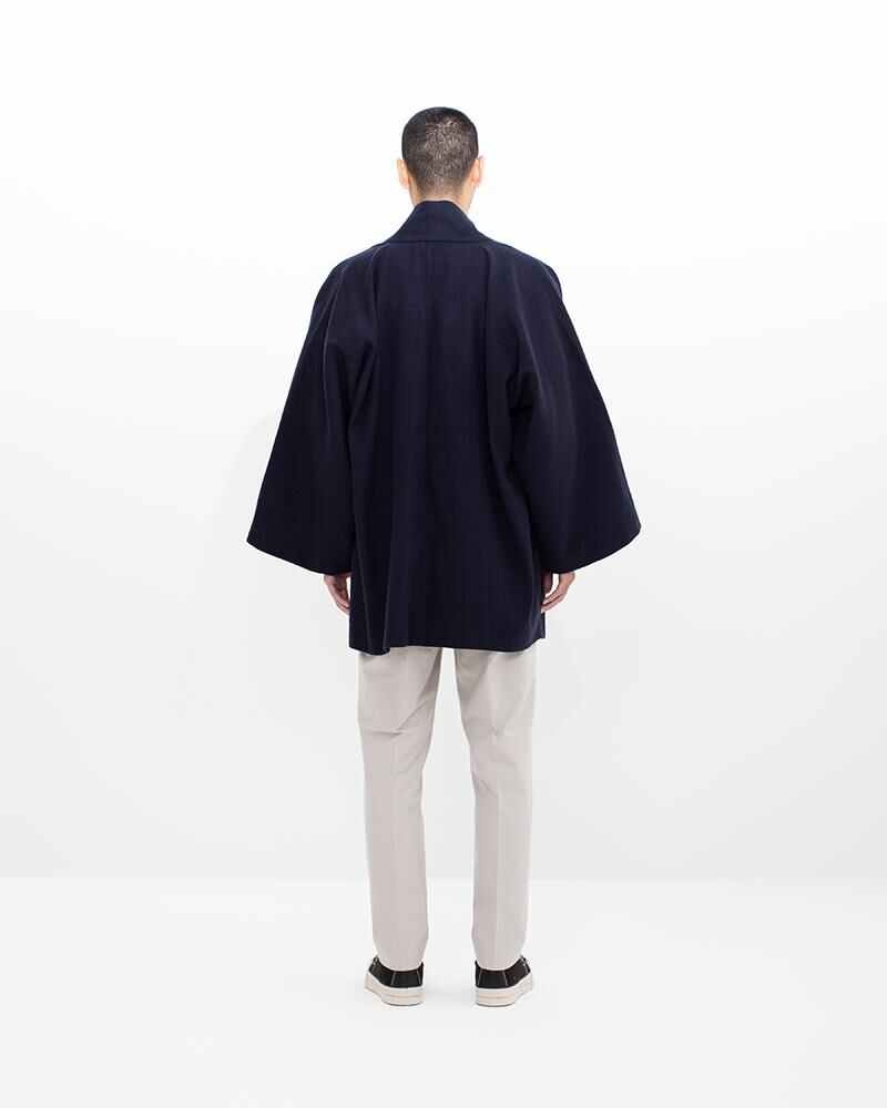 KIYARI COAT (W/L) NAVY - 4