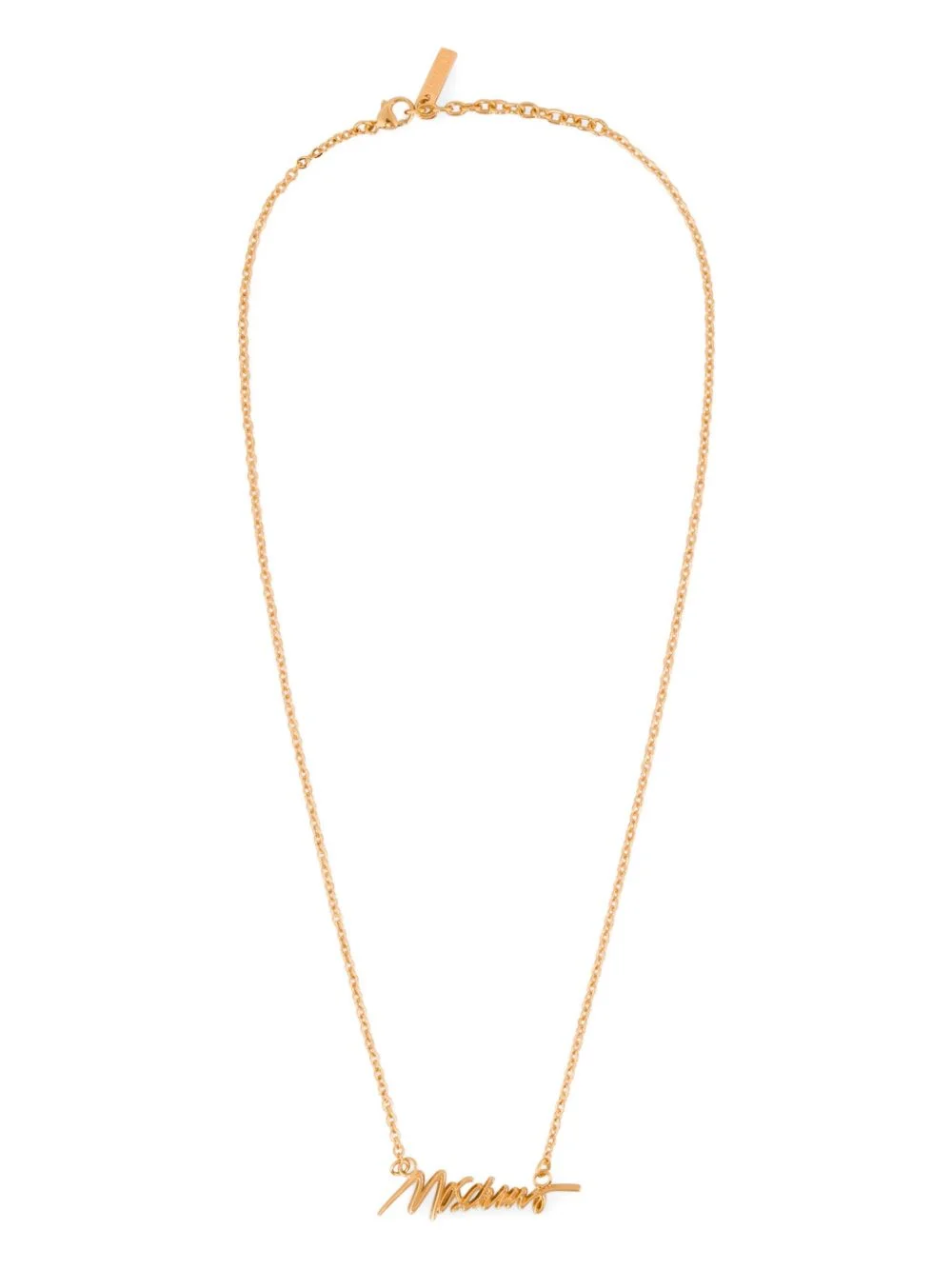 logo-pendant necklace - 1