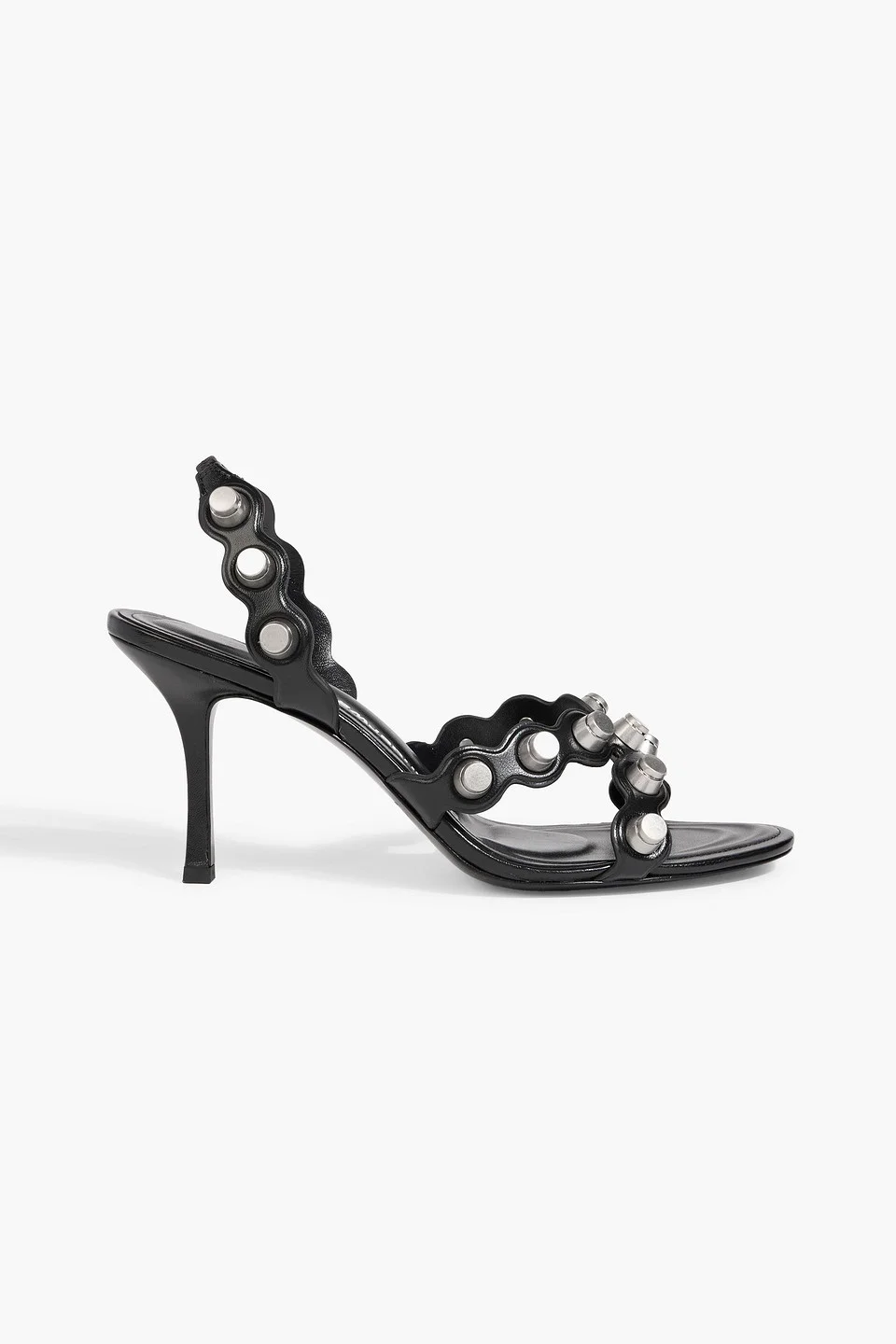 Riot 85 embellished leather slingback sandals - 1