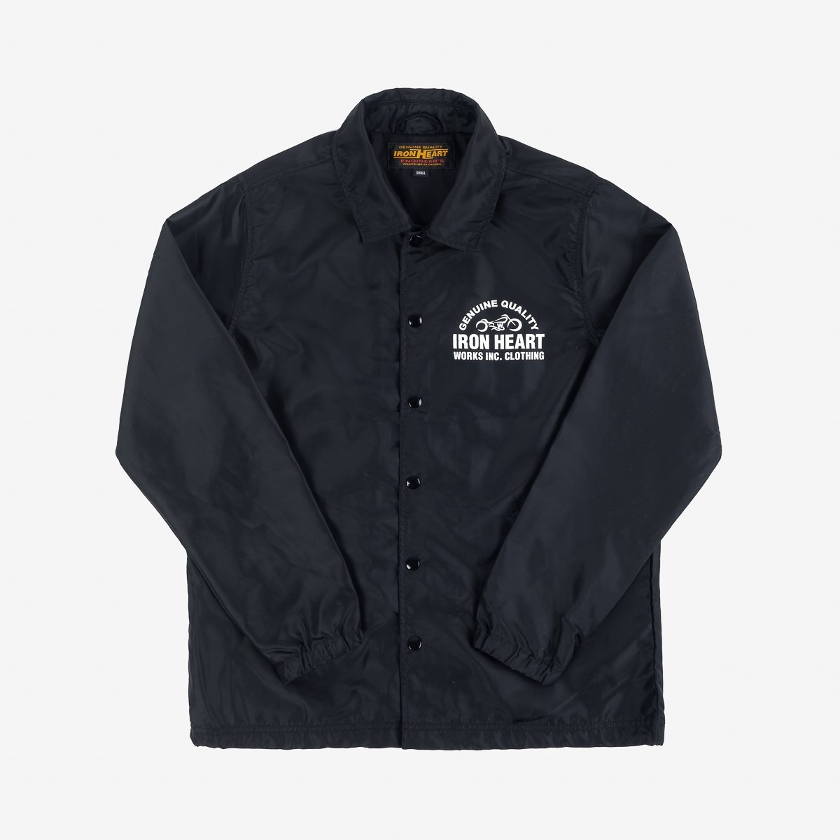 IHJ-117-BLK 20th Anniversary Nylon Windbreaker - Black - 1