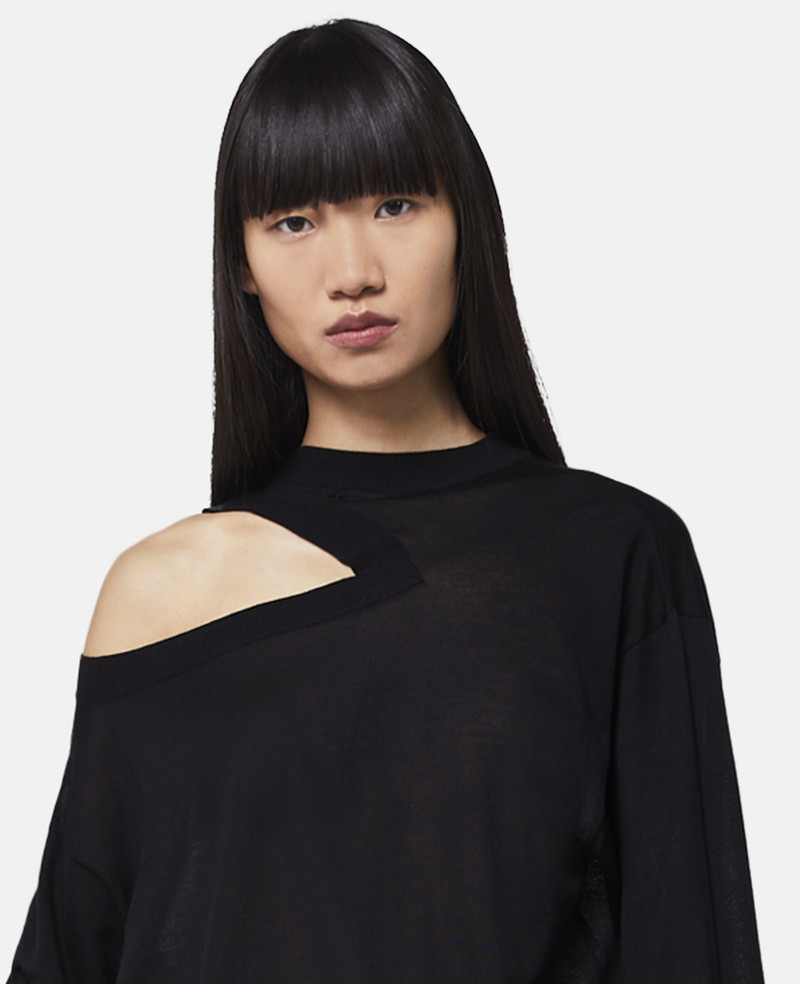 Cut-Out Merino Knit Jumper 4