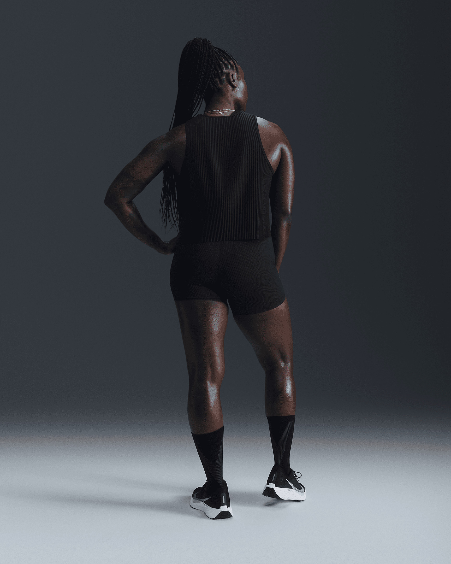 Nike AeroSwift Women's Dri-FIT ADV Cropped Running Tank Top - 5