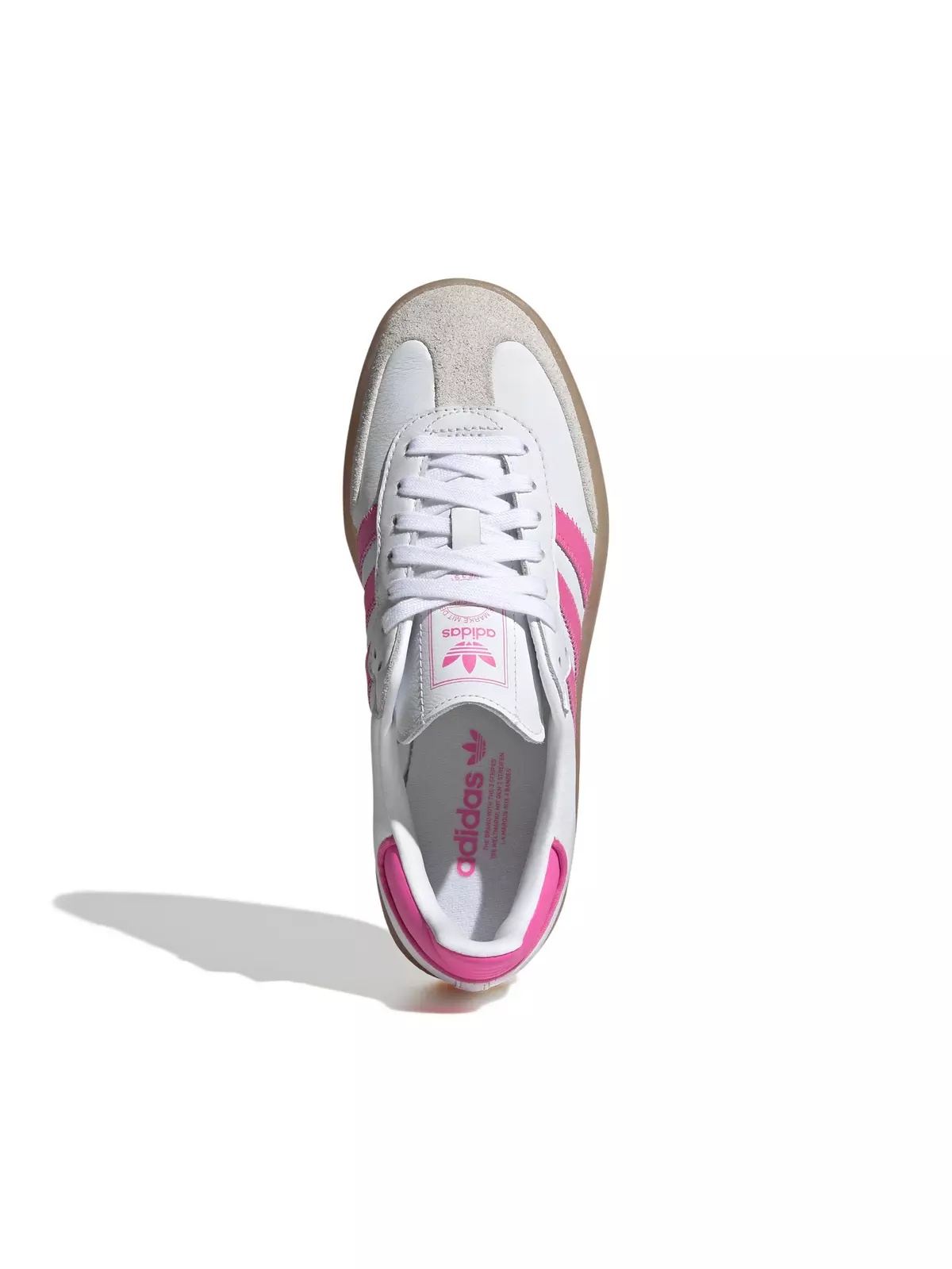 Originals Sambae "Ftwr White/Off White/Lucid Pink" Women's Shoe - 5