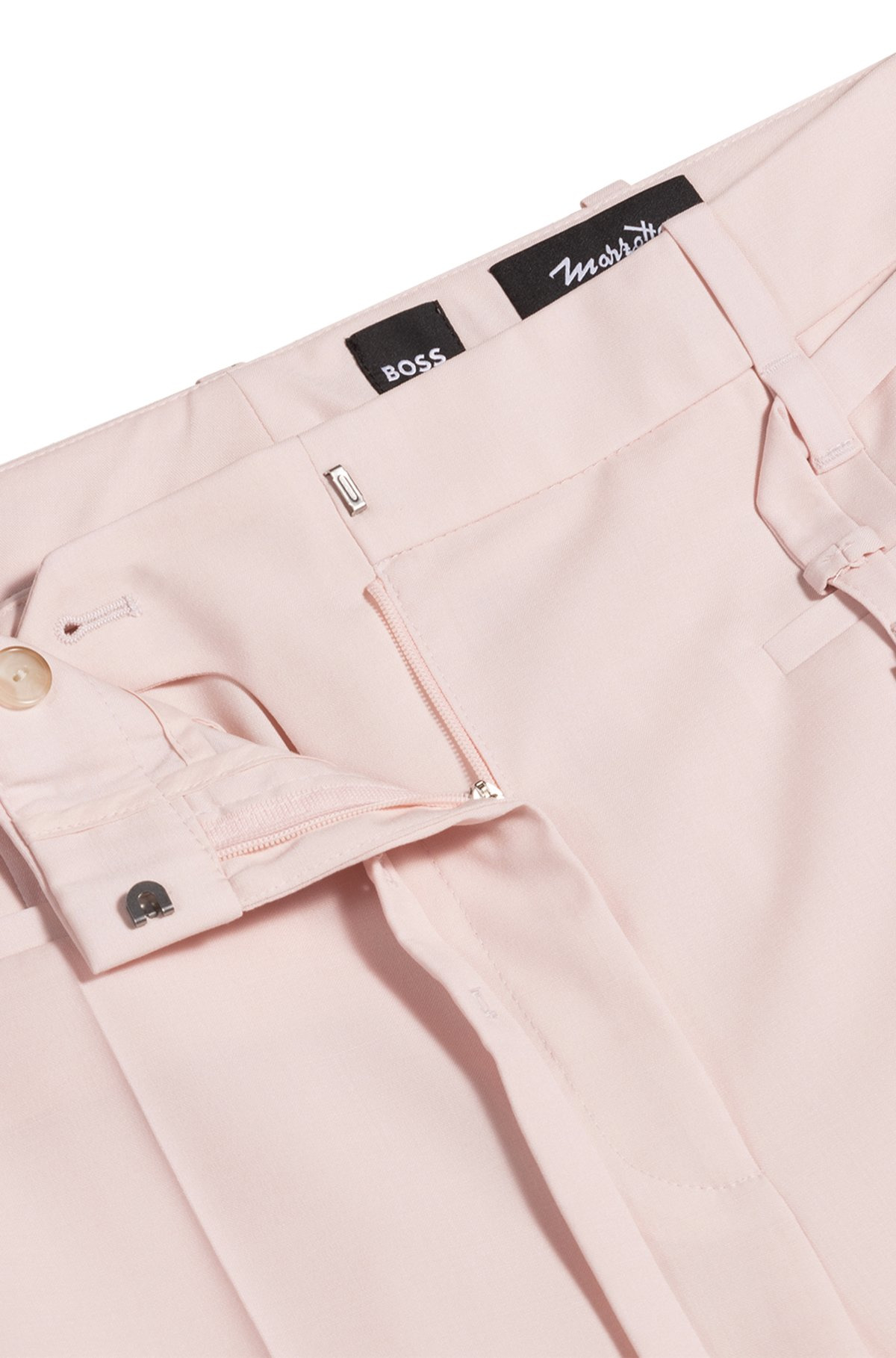 RELAXED-FIT TROUSERS IN VIRGIN WOOL - 6