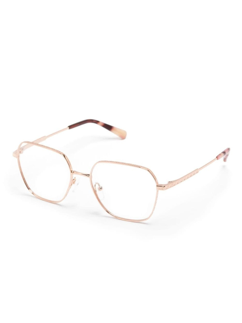 MICHAEL KORS Avignon geometric-frame glasses outlook