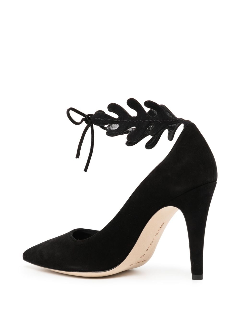 Florettehi 100mm suede pumps - 3