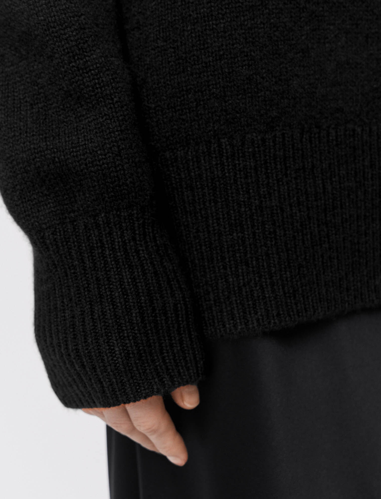 Luxe Cashmere High Neck Jumper - 5