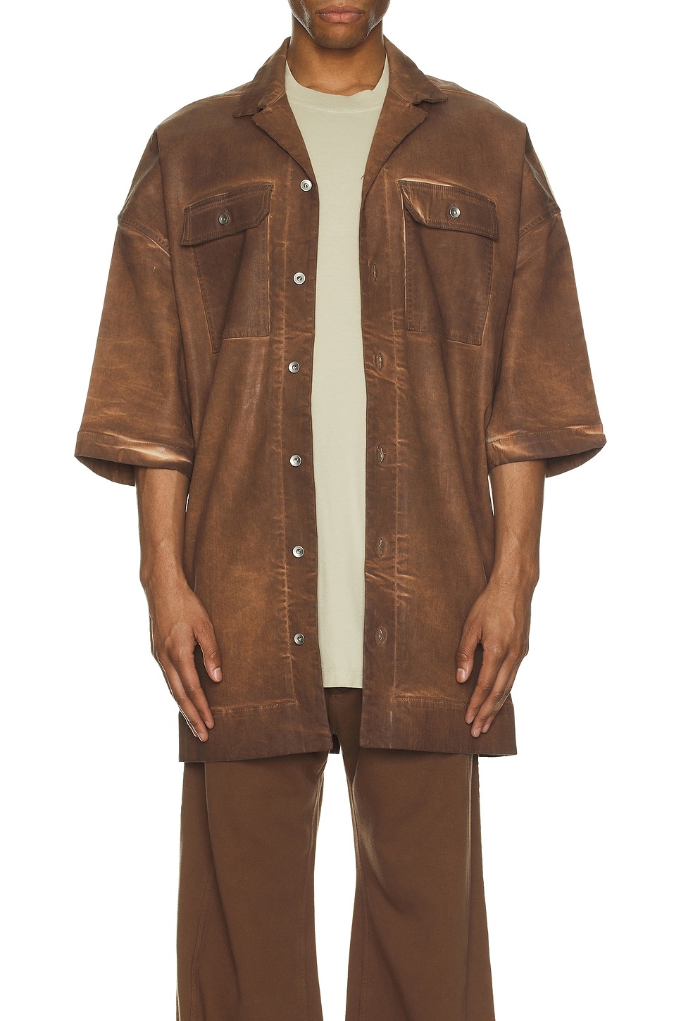 Rick Owens DRKSHDW Magnum Tommy Shirt | revolve | REVERSIBLE