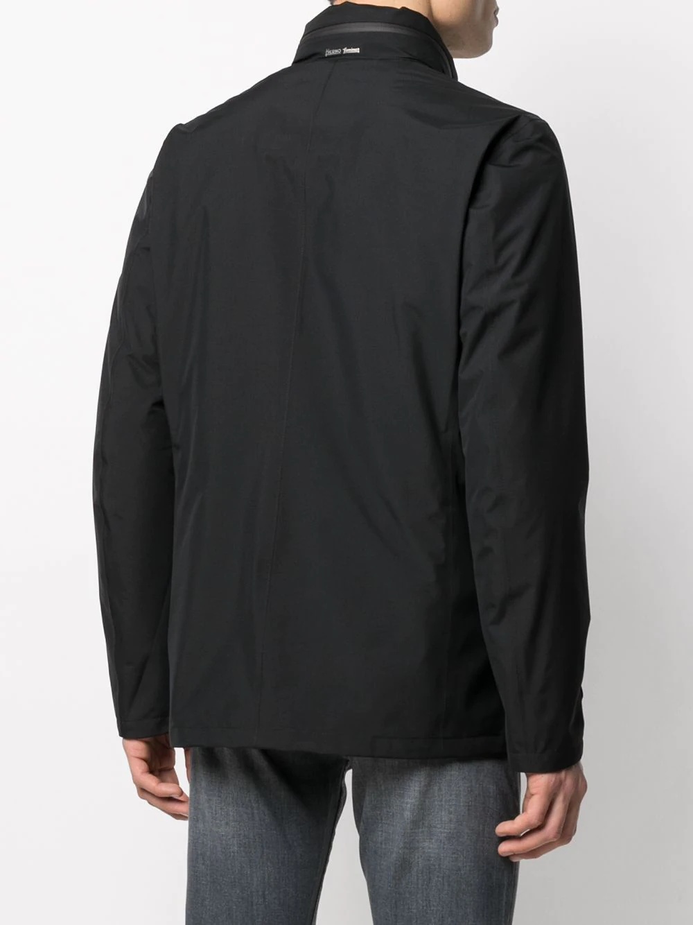 multi-pocket hooded jacket - 4