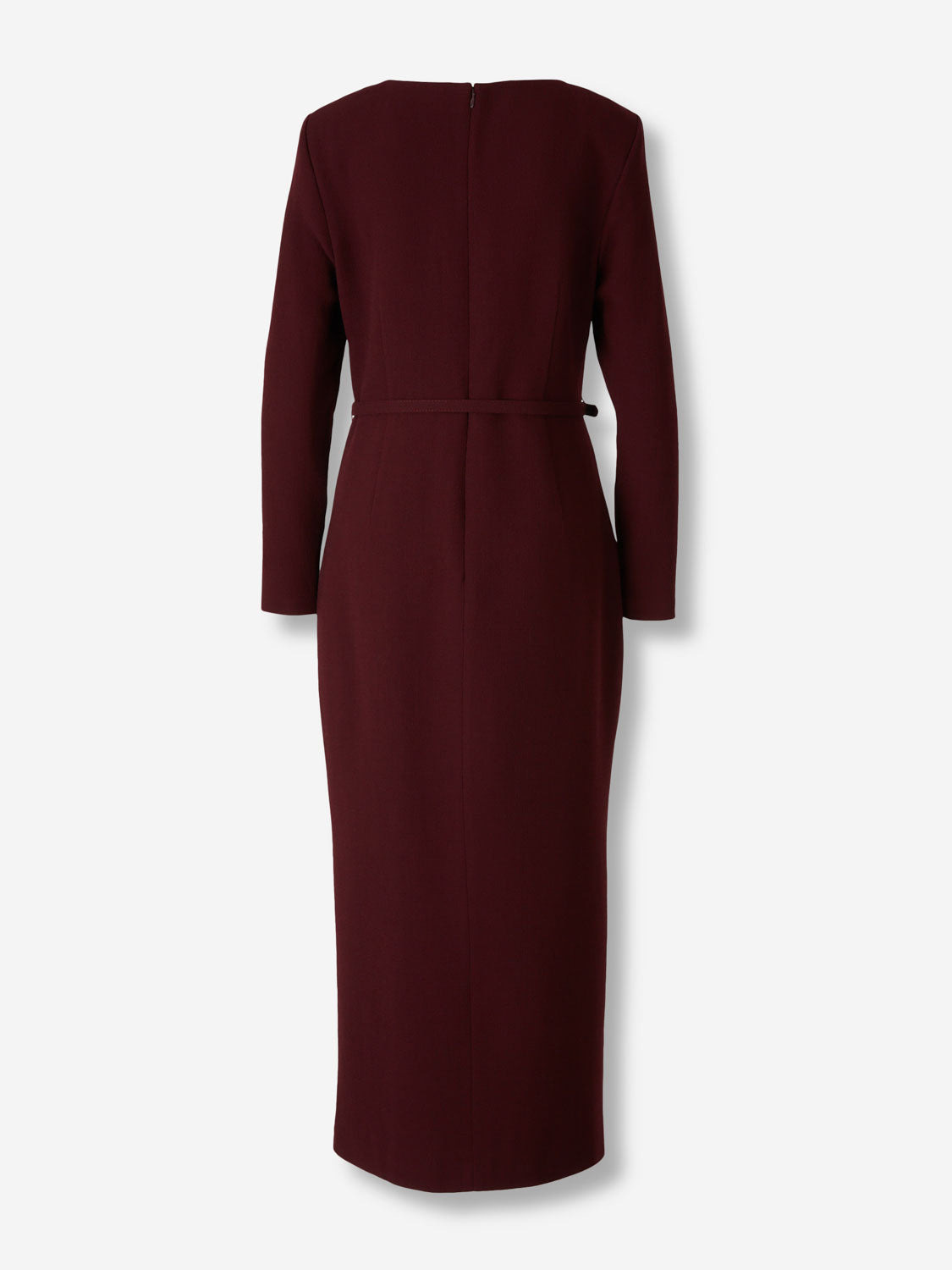 CREPE WOOL DRESS - 3