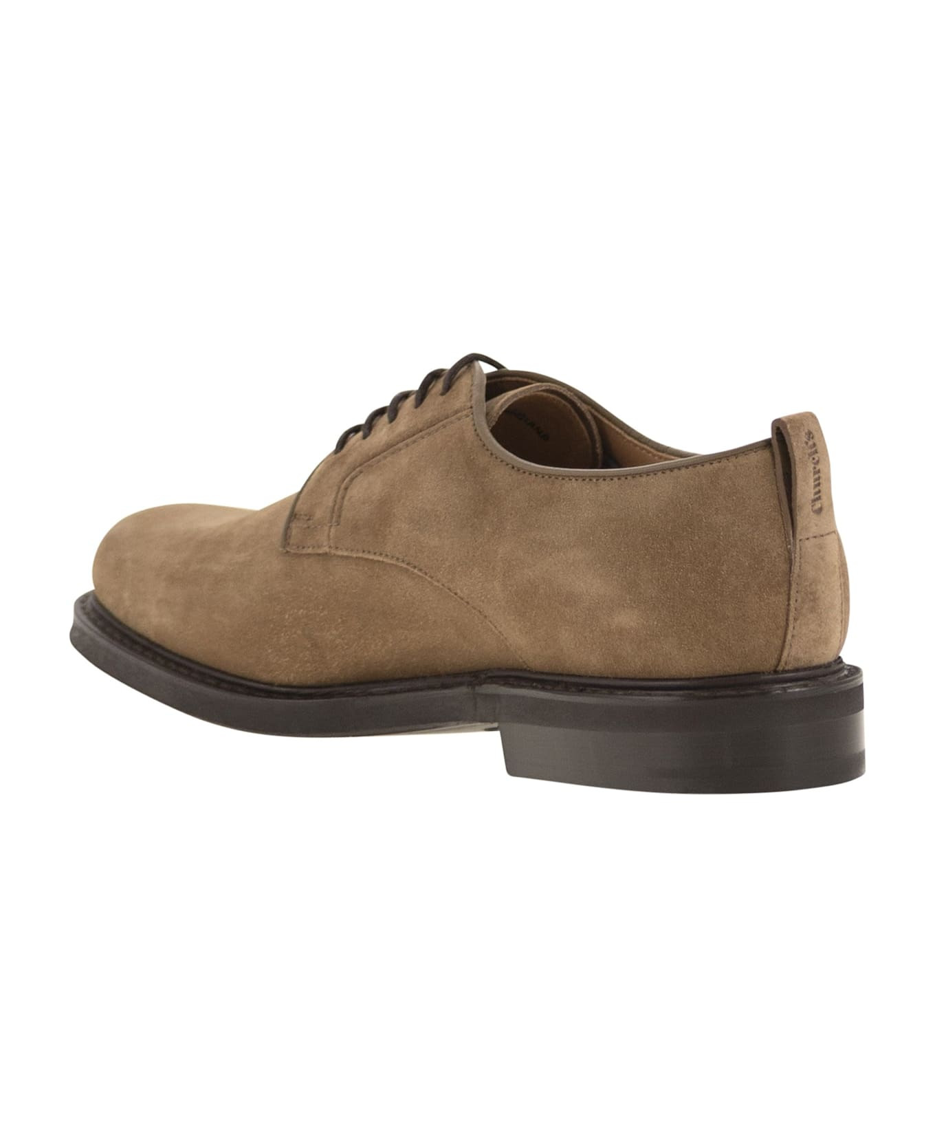 Suede Lace-up Shoes - 3