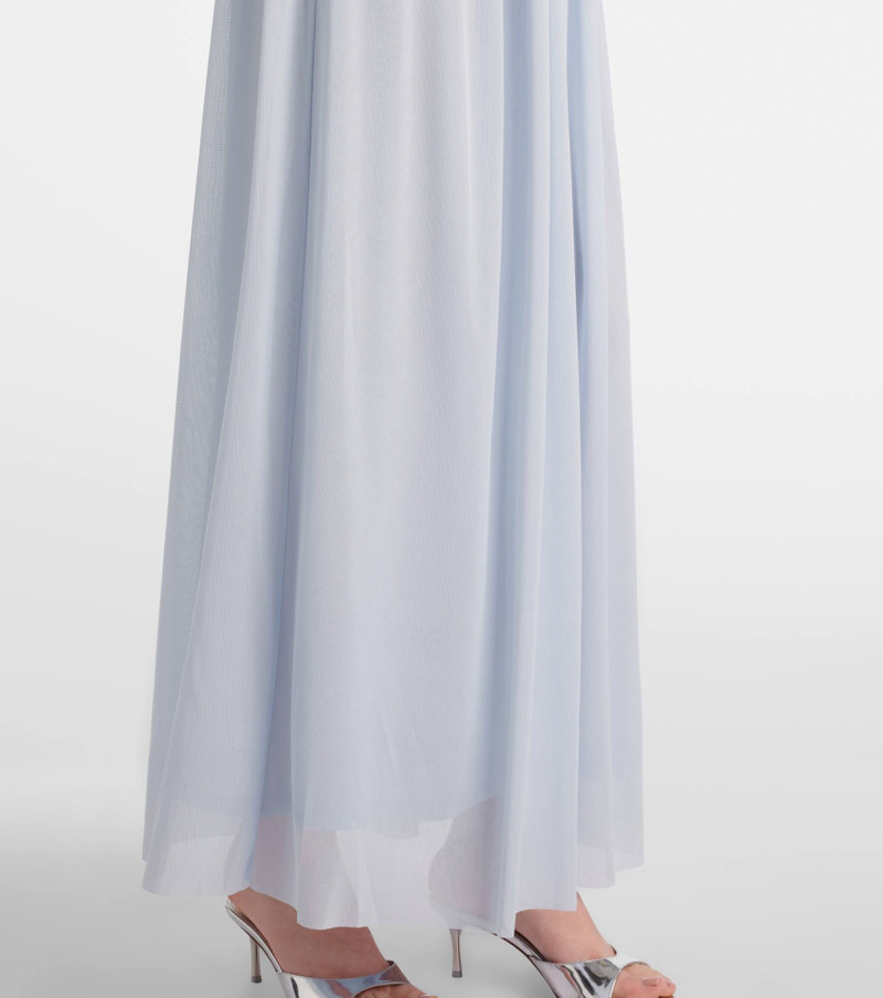 Draped off-shoulder maxi dress 5