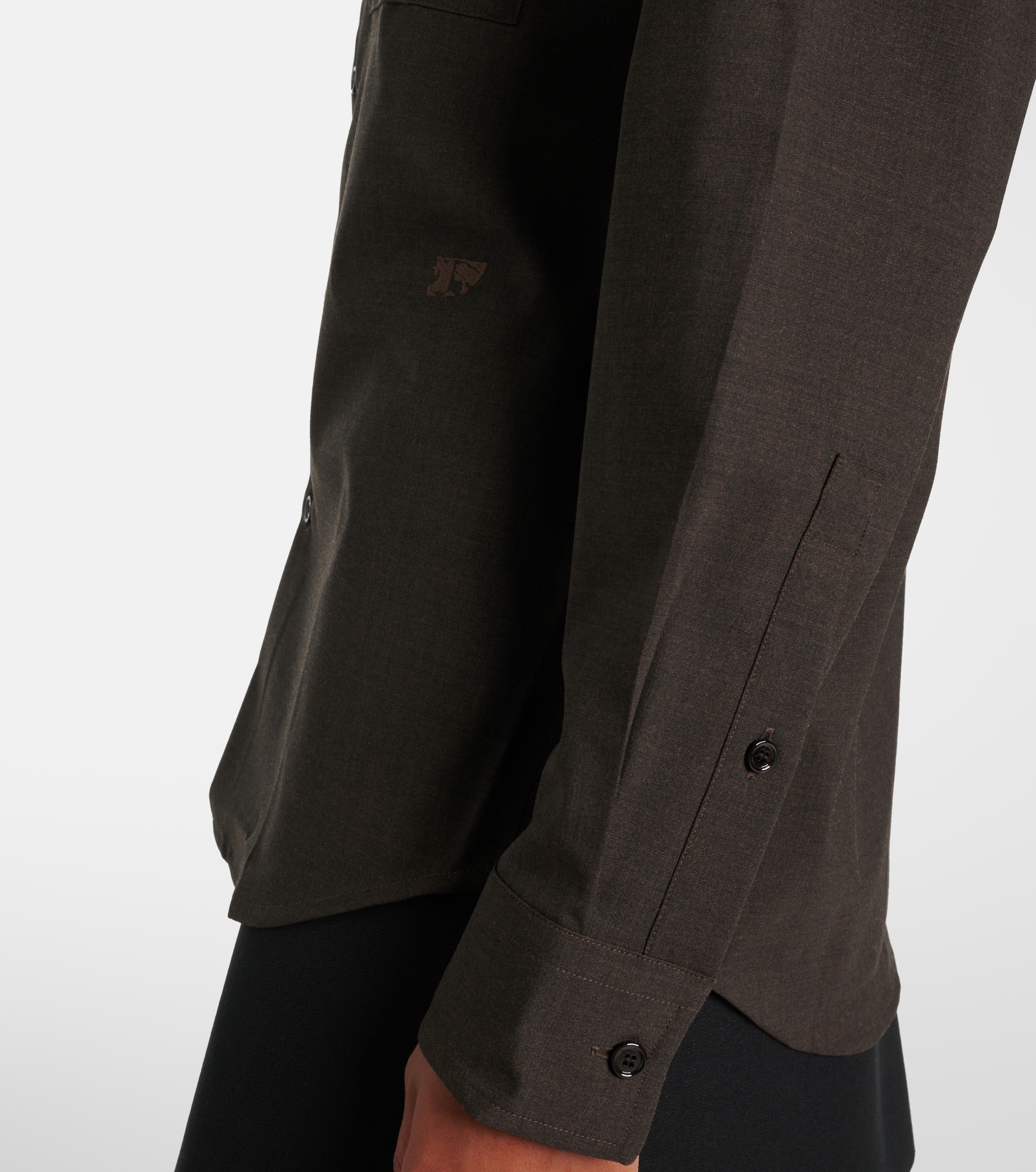 Wool-blend shirt - 6