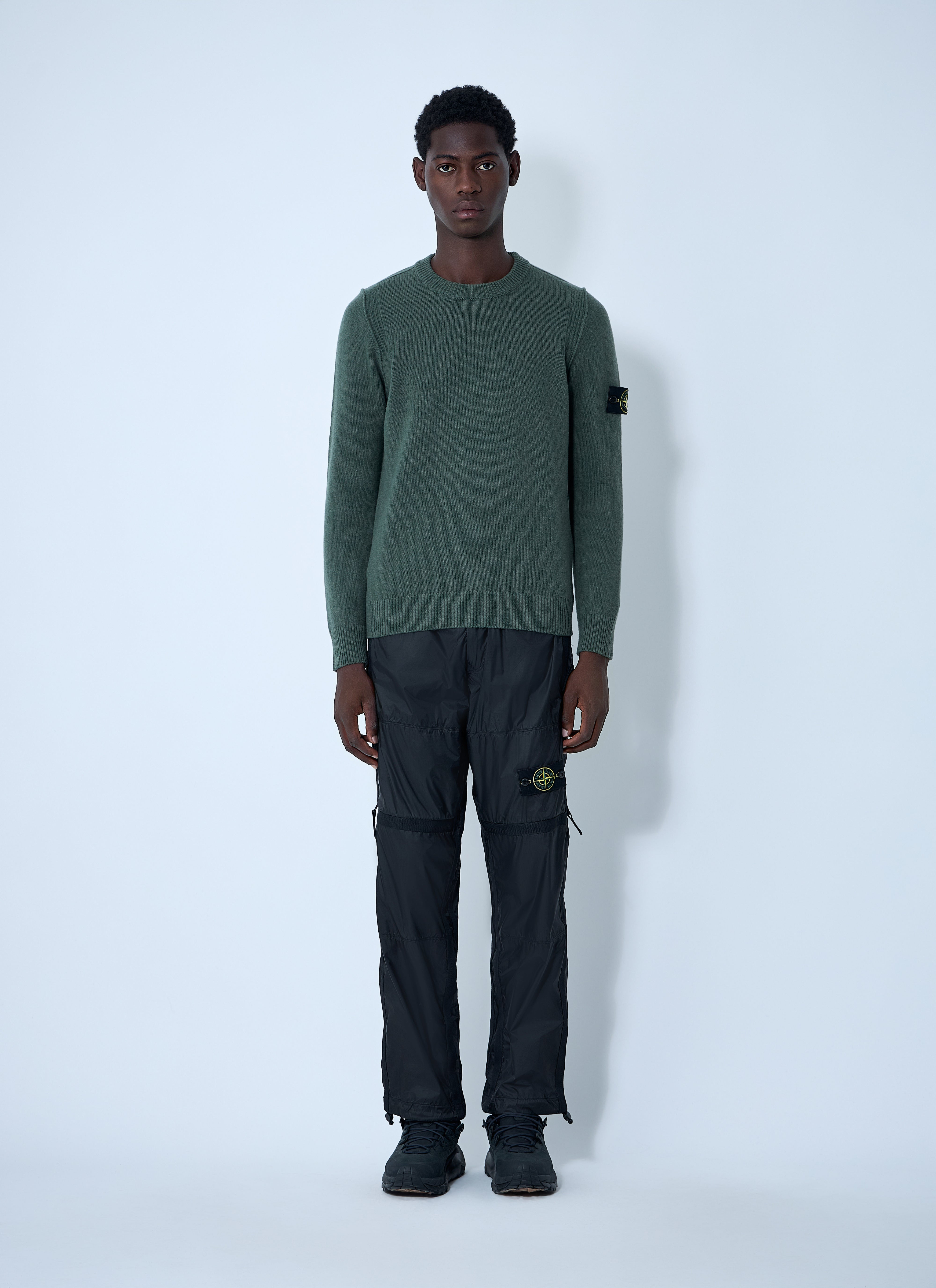 Stone Island Men Wool-Blend Sweater - 2