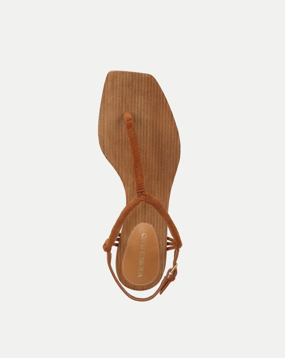 AMELIA T-STRAP SUEDE SANDAL - 3