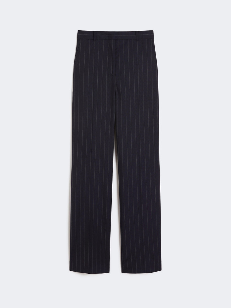 ENFASI Pinstripe wool trousers - NAVY 1