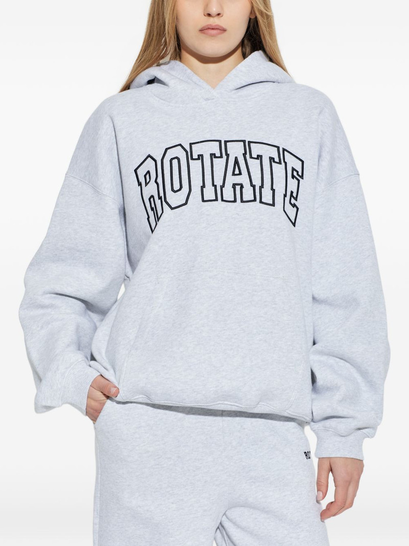 logo-print hoodie 3