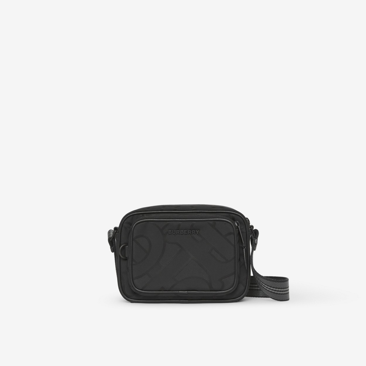 Monogram Jacquard Crossbody Bag - 1