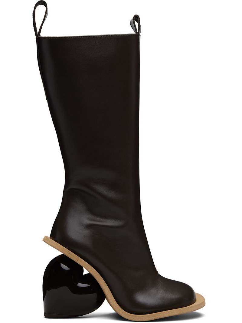 Brown Love Tall Boots 1