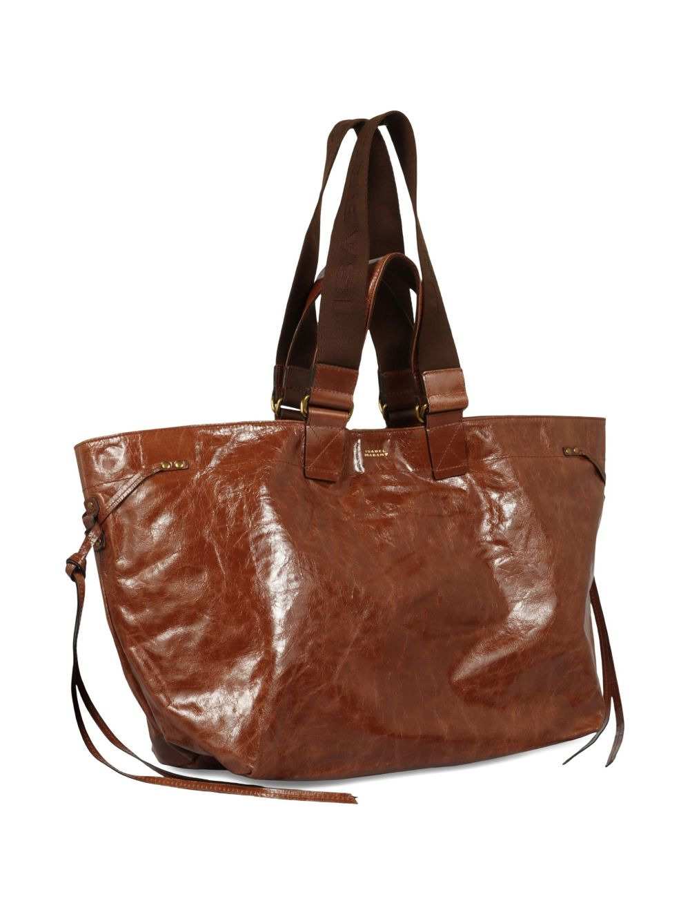 large Wardy leather double-handle tote bag - 2