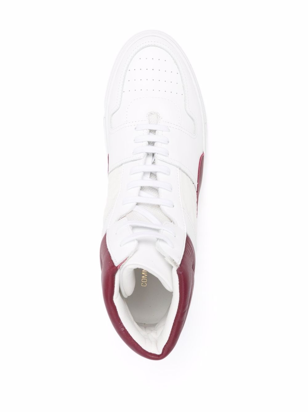 high-top lace-up trainers - 4