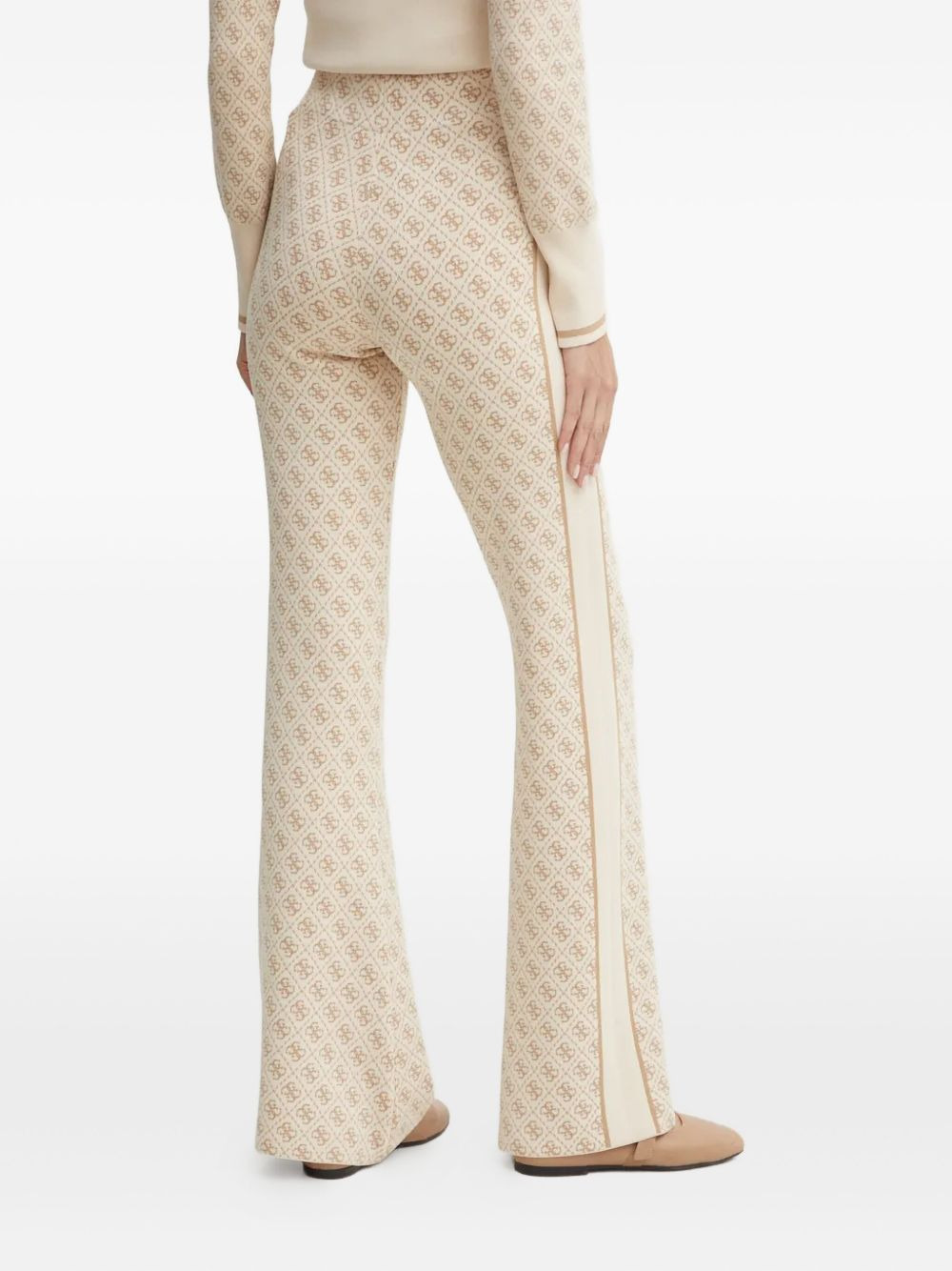 4G-pattern side-stripe trousers - 3
