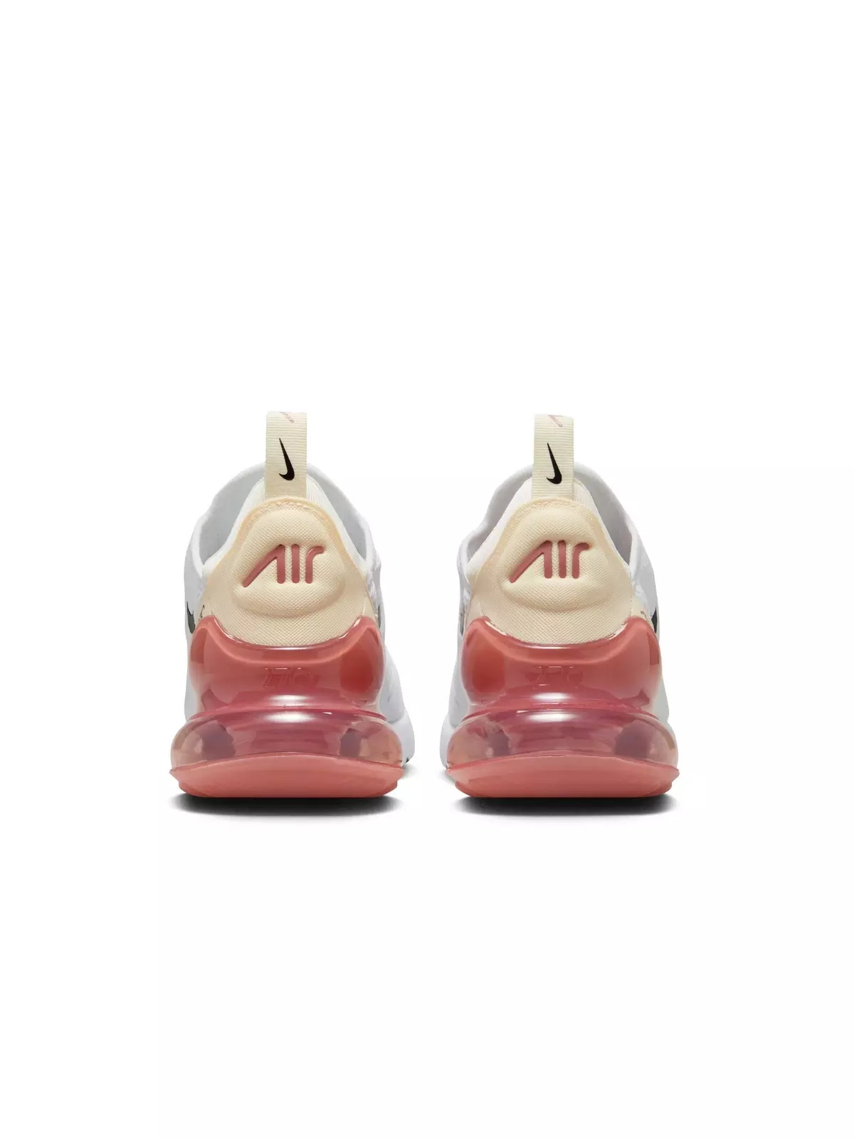 Air Max 270 "White/Black/Pale Ivory/Muslin" Women's Shoe - 6