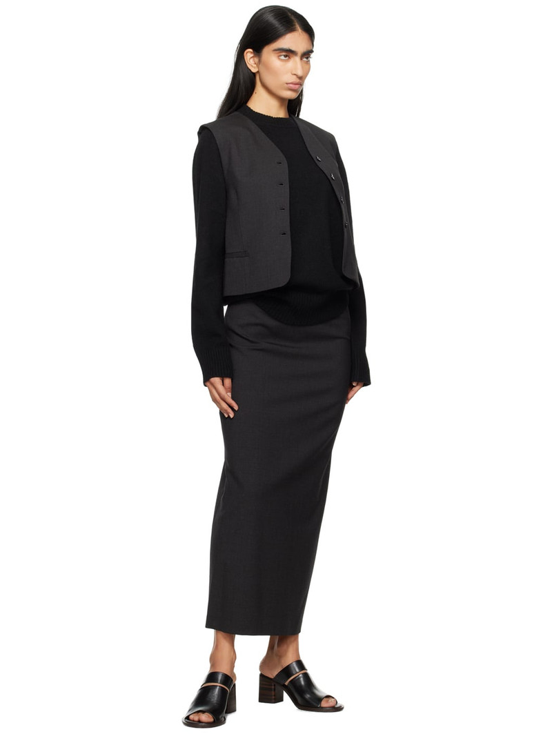 Loulou de Saison Gray Teora Vest outlook