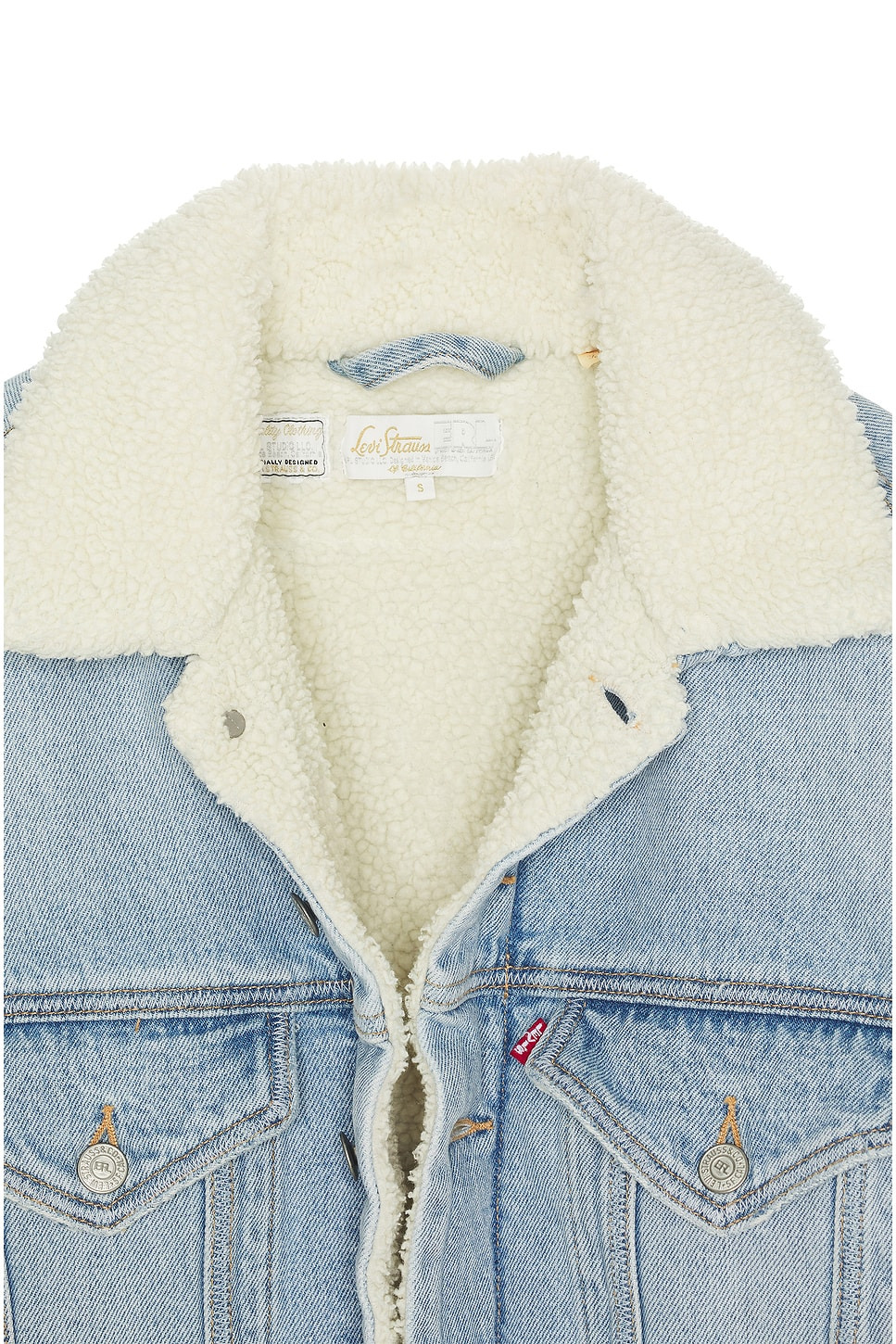 Unisex Levis Sherpa Trucker Woven - 4