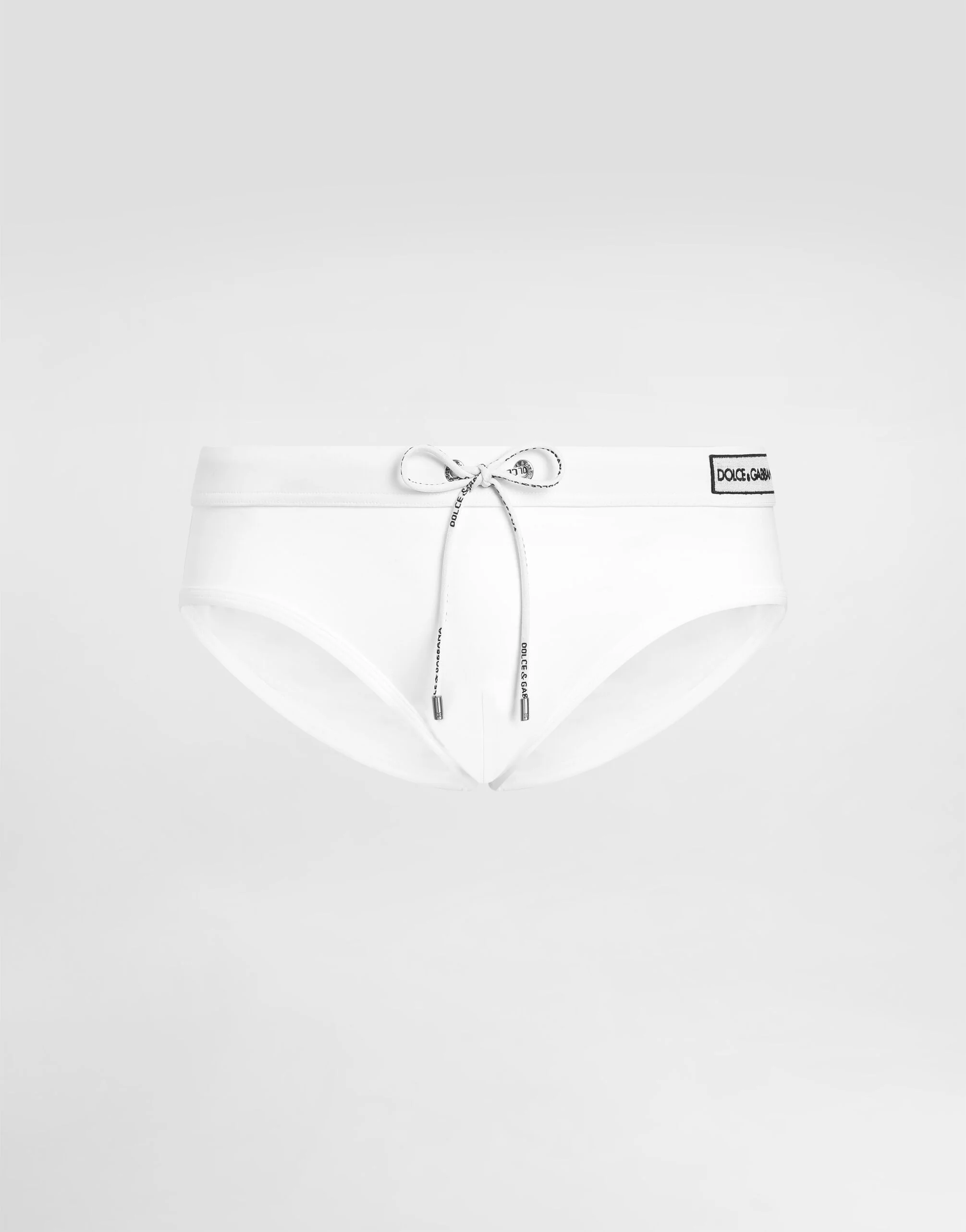 Swim briefs with logo - 1