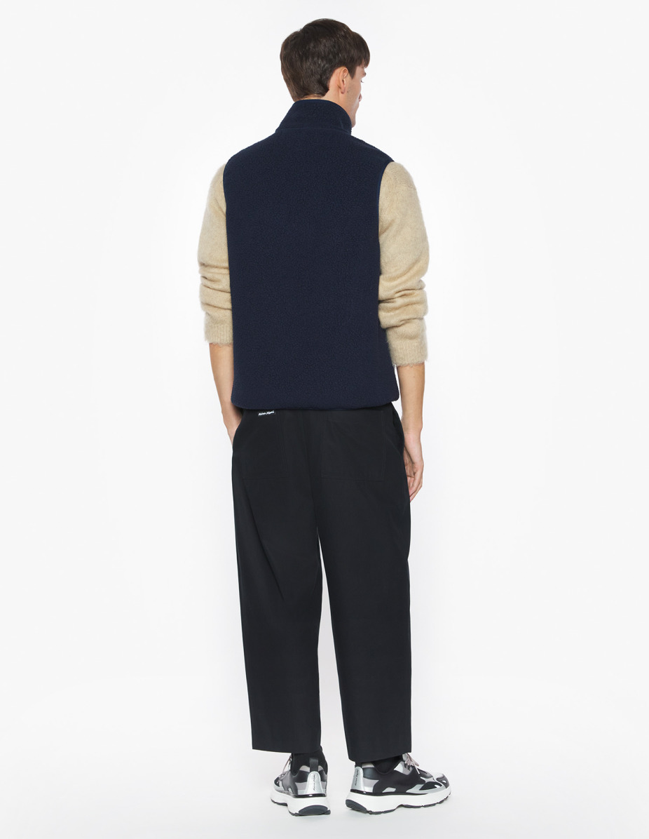 CASUAL FLEECE SLEEVELESS VEST - 5