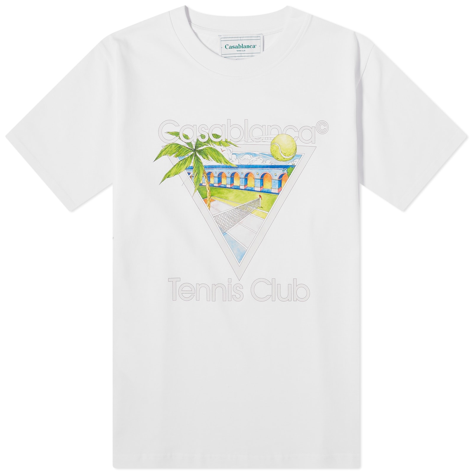 Casablanca Tennis Club Icon T-Shirt - 1