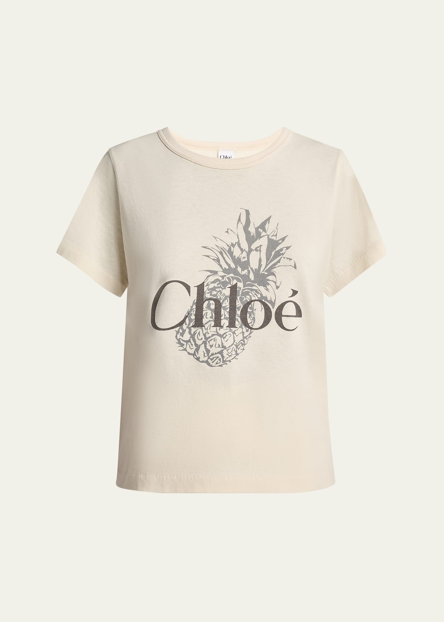 Pineapple Logo Cotton Jersey Tee - 1